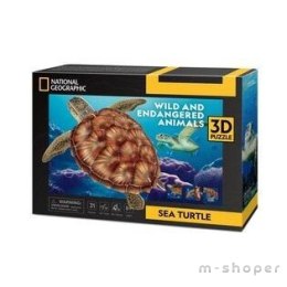 Puzzle 3D Żółw Wodny