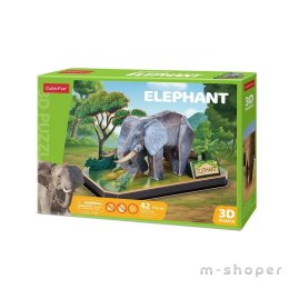 Puzzle 3D Zwierzęta Słoń