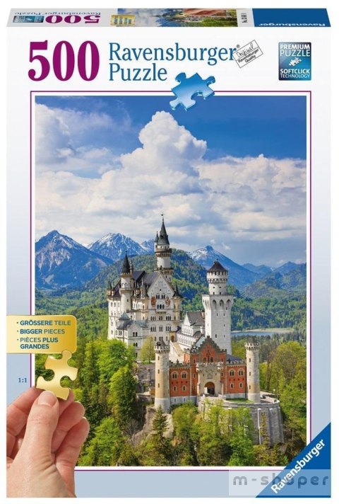 Puzzle 500 Bajeczny zamek Neuschwanstein