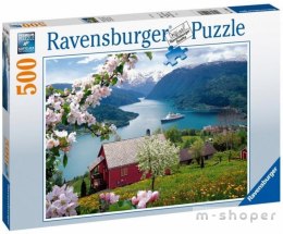 Puzzle 500 Skandynawska idylla