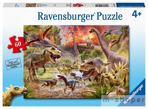 Puzzle 60 Dinozaury