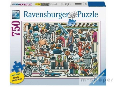 Puzzle 750 Piękne podwórko