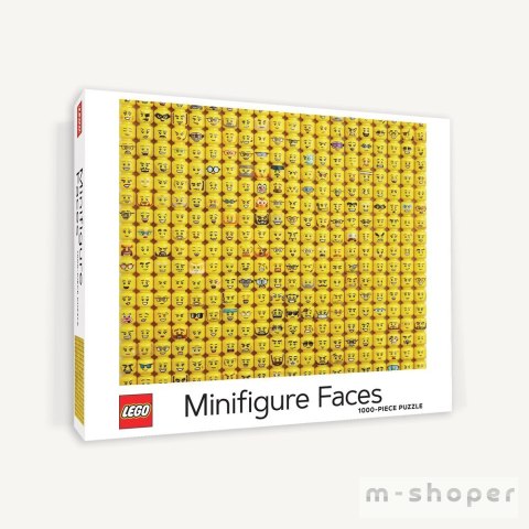 Puzzle LEGO® Minifigure Faces (1000 elementów)