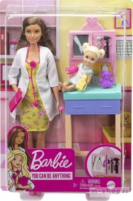 Barbie Kariera. Lalka Pediatra GTN52