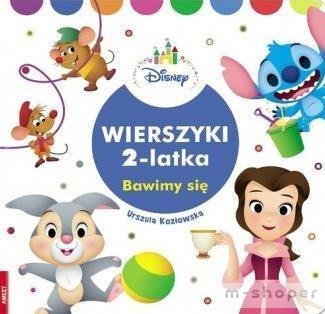 Disney. Wierszyki 2 latka. Bawimy się