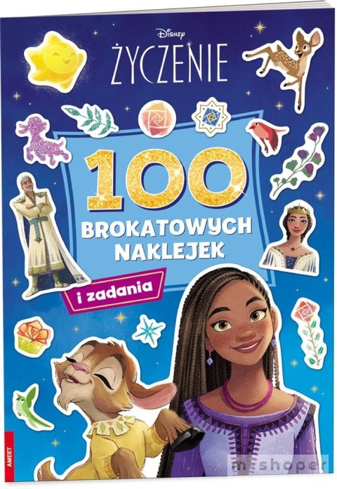 Disney Życzenie. 100 Brokatowych naklejek