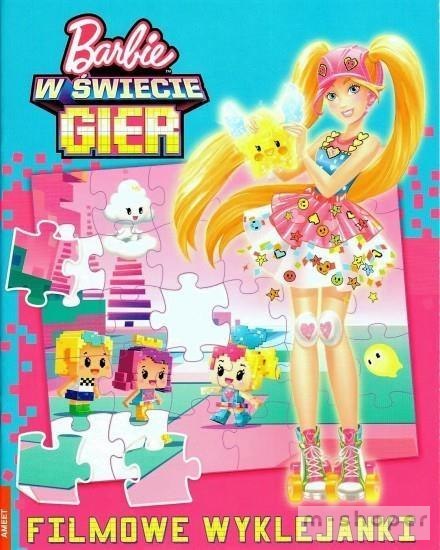 Filmowe wyklejanki. Barbie w świecie gier