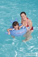 Koło dla dzieci do pływania Wieloryb BESTWAY 84x71cm Winyl
