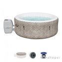 Madrid Lay-Z-Spa Jacuzzi do ogrodu BESTWAY 4-osobowe + Pompa z filtrem + Pokrywa