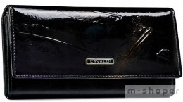 Duży, elegancki portfel damski ze skóry naturalnej i ekologicznej - 4U Cavaldi