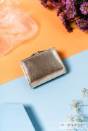 Mały, skórzany portfel damski z systemem RFID - Lorenti
