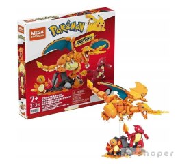 Mega Construx Pokemon - Ewolucja Charmandera