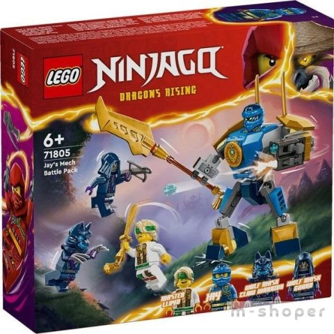 Lego NINJAGO 71805 Zestaw bitewny z mechem Jaya