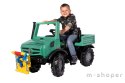 Rolly Toys Ciężarówka Samochód na Pedały Unimog Mercedes-Benz Wyciągarka