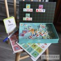 TOOKY TOY Układanka Puzzle Montessori Alfabet dla Dzieci Nauka Literek Pisania 151 el.