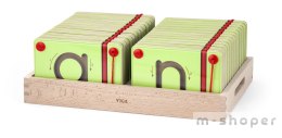 Tabliczki Magnetyczne Nauka Pisania Małe Literki Viga Toys Montessori