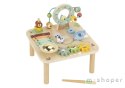 TOOKY TOY Drewniany Stolik Aktywności Cymbałki Montessori