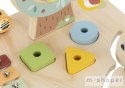 TOOKY TOY Drewniany Stolik Aktywności Cymbałki Montessori