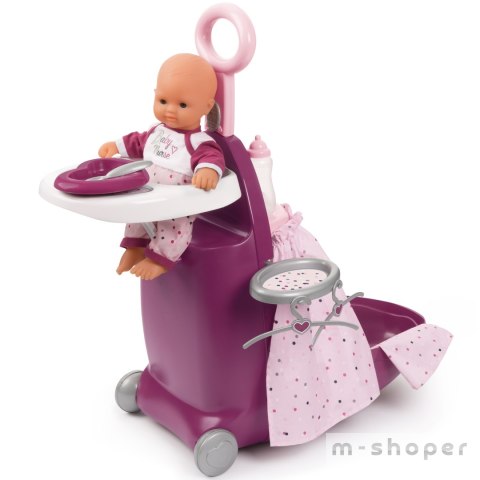 Smoby Opiekunka Baby Nurse Walizka 3w1