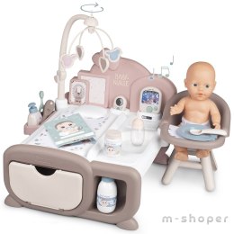 SMOBY Baby Nurse Elektroniczny Kącik Opiekunki + Lalka