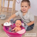 SMOBY Baby Nurse Wanienka z hydromasażem, prysznicem i światłem