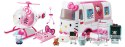 DICKIE Hello Kitty Ambulans Ratunkowy Figurki Helikopter