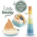 SMOBY Little Green Zestaw Łódka Wieża Sorter Bioplastik