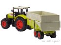 DICKIE Traktor CLAAS Ares z Przyczepką 57 cm