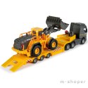 MAJORETTE Grand Ciężarówka Volvo z Koparką FH-16 2w1