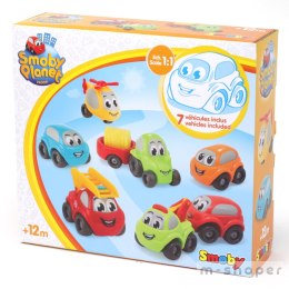 Smoby Vroom Planet Zestaw 7 pojazdów