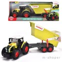 DICKIE Farm Duży Traktor Claas z Przyczepką 64 cm