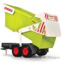 DICKIE Farm Duży Traktor Claas z Przyczepką 64 cm