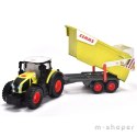 DICKIE Farm Duży Traktor Claas z Przyczepką 64 cm