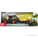 DICKIE Farm Duży Traktor Claas z Przyczepką 64 cm