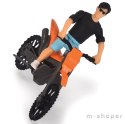 DICKIE Playlife Zestaw Offroad Samochód Quad Motor Figurka