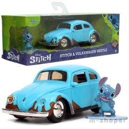 JADA Disney Volkswagen Beetle Stitch Figurka 1:32 Samochód Lilo