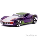 JADA Joker Samochód Chevy Corvette Stingray Figurka 1:24