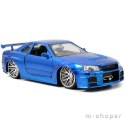 JADA Szybcy i Wściekli Brian's Nissan Skyline GT-R 1:24 Samochód