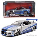 JADA Szybcy i Wściekli Brian's Nissan Skyline GTR 1:24 Samochód