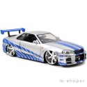 JADA Szybcy i Wściekli Brian's Nissan Skyline GTR 1:24 Samochód