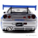 JADA Szybcy i Wściekli Brian's Nissan Skyline GTR 1:24 Samochód