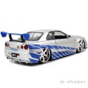 JADA Szybcy i Wściekli Brian's Nissan Skyline GTR 1:24 Samochód