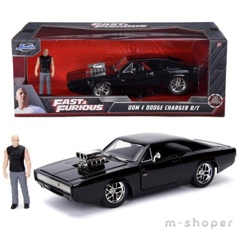 JADA Szybcy i Wściekli Samochód Dodge Charger 1970 Figurka 1:24