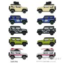 MAJORETTE Zestaw 5 Samochodów Suzuki Jimny