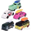 MAJORETTE Zestaw Samochodów Volkswagen Beetle 5szt