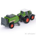 DICKIE Farm Traktor Fendt Maszyna do Belowania Prasa 18cm