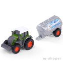 DICKIE Farm Traktor Fendt Maszyna z Cysterną na Mleko 18cm