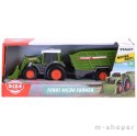 DICKIE Farm Traktor Fendt z Łyżką i Przyczepą 18cm