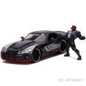 JADA Marvel Samochód Venom 2008 Dodge Viper Figurka 1:24