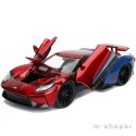 JADA Marvel Spiderman Samochód Ford GT 1:24 2017